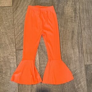 Kids Flared Orange Bottoms
